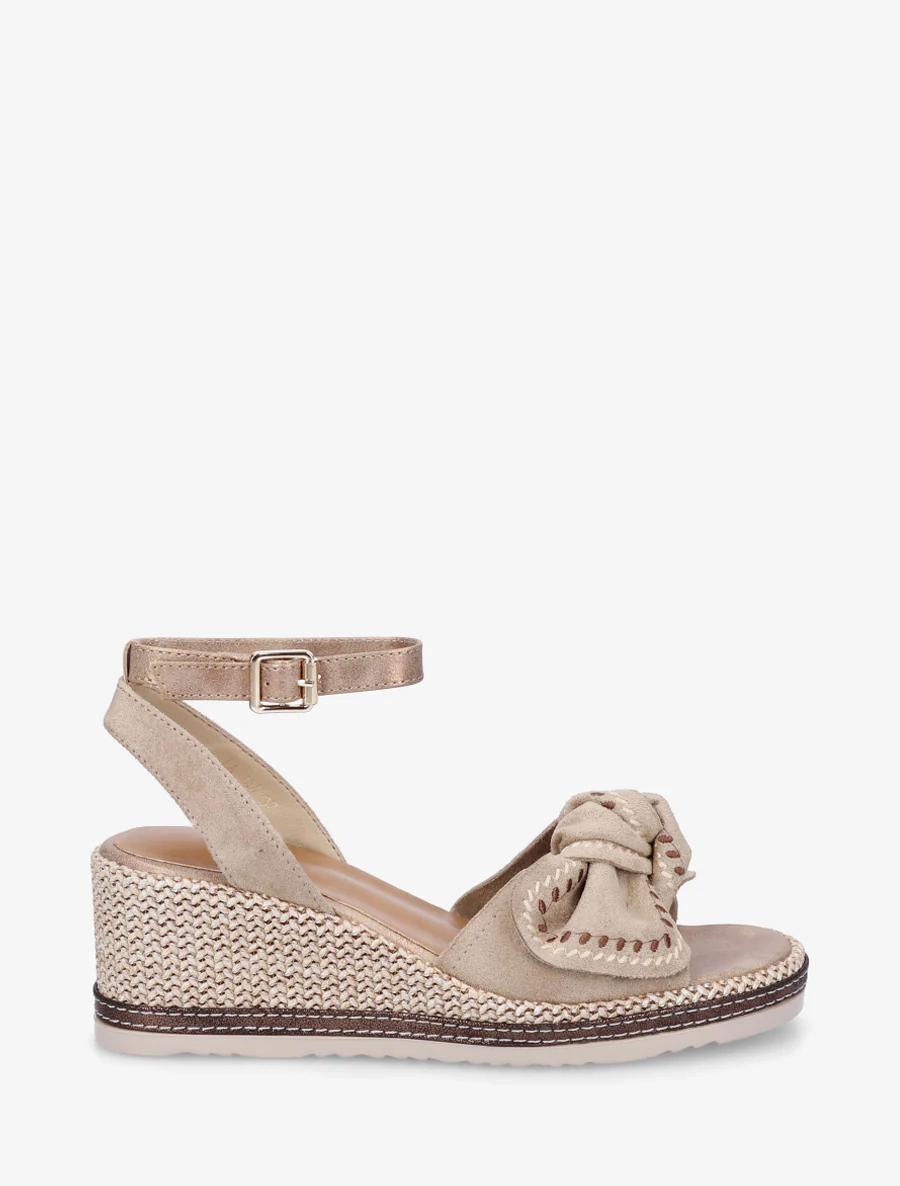 Sleehaksandalen met strik - Mol