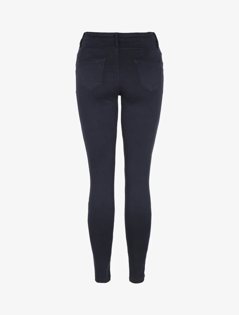 Slim fit stretch jeans - Donkerblauw - Image 2