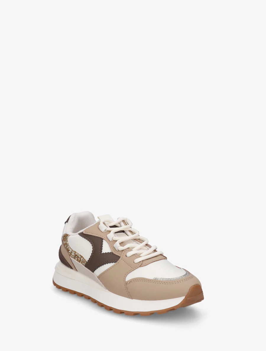 Sneakers met fantasie-inzetstukken - Mol - Image 2