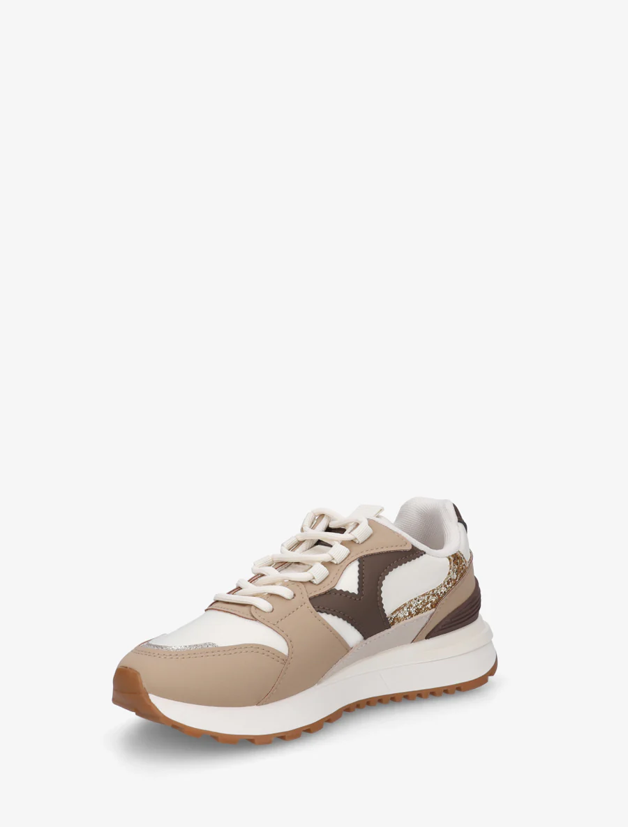 Sneakers met fantasie-inzetstukken - Mol - Image 3