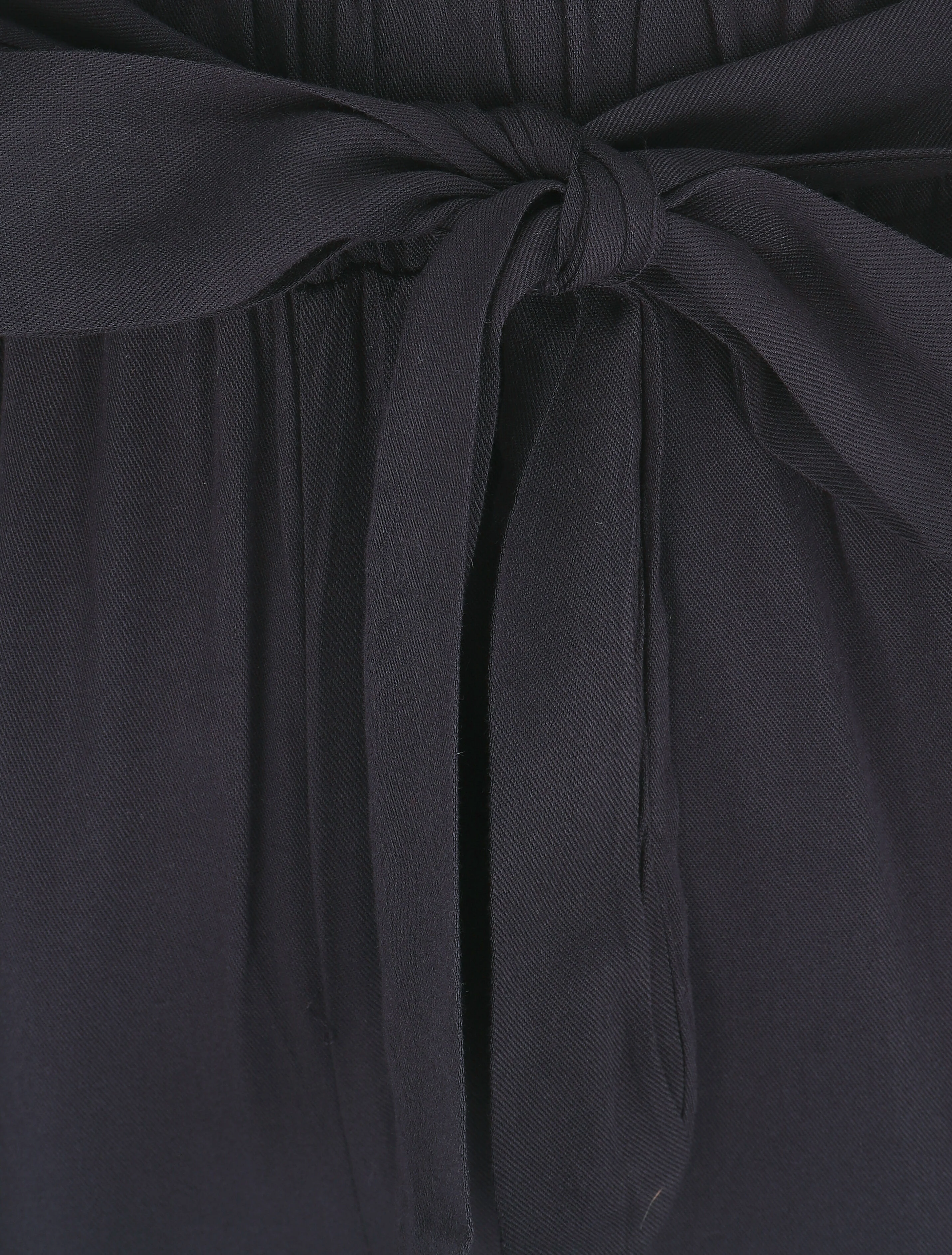 Soepele elastische broek - Marineblauw - Image 3