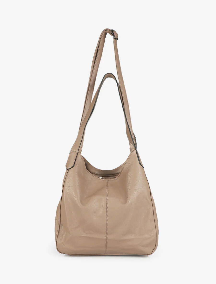 Sonia boodschappentas - taupe - Image 3