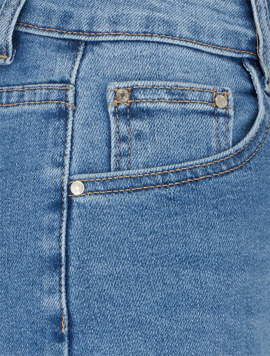 Spijkershort - Blauw - Image 3