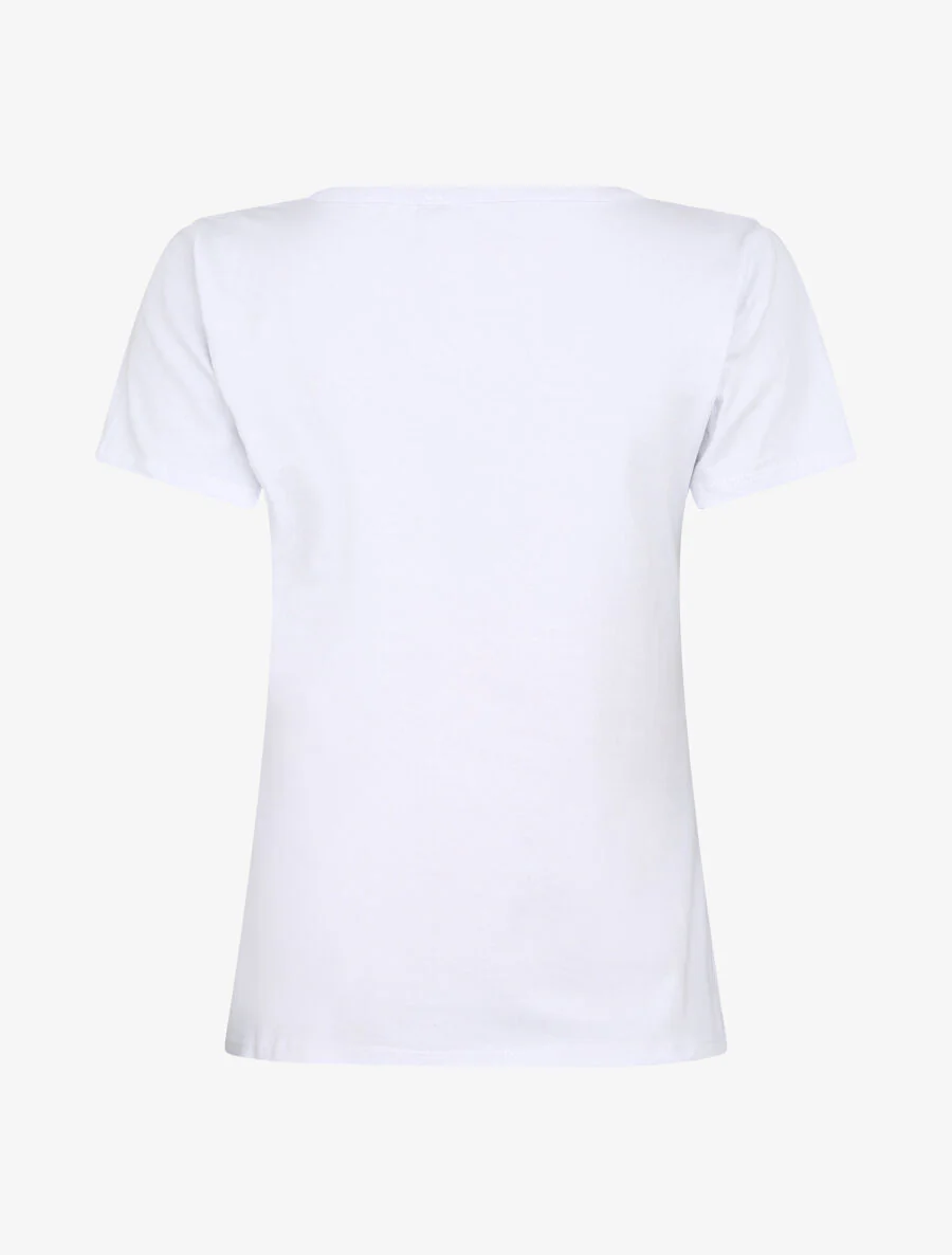 T-shirt met kattenmotief - Wit - Image 2