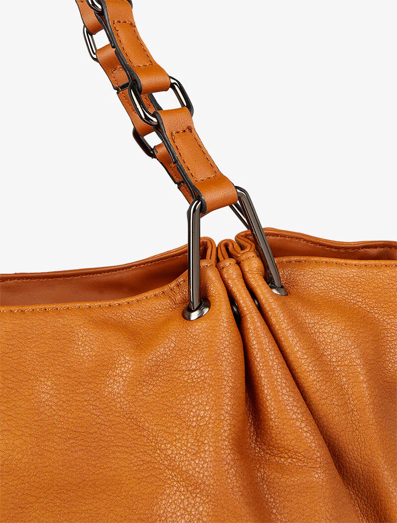 Elisa shopper tas - Camel - Image 4