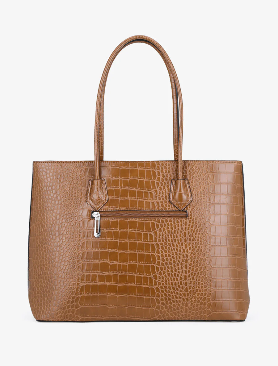 Elodie boodschappentas - Camel - Image 3