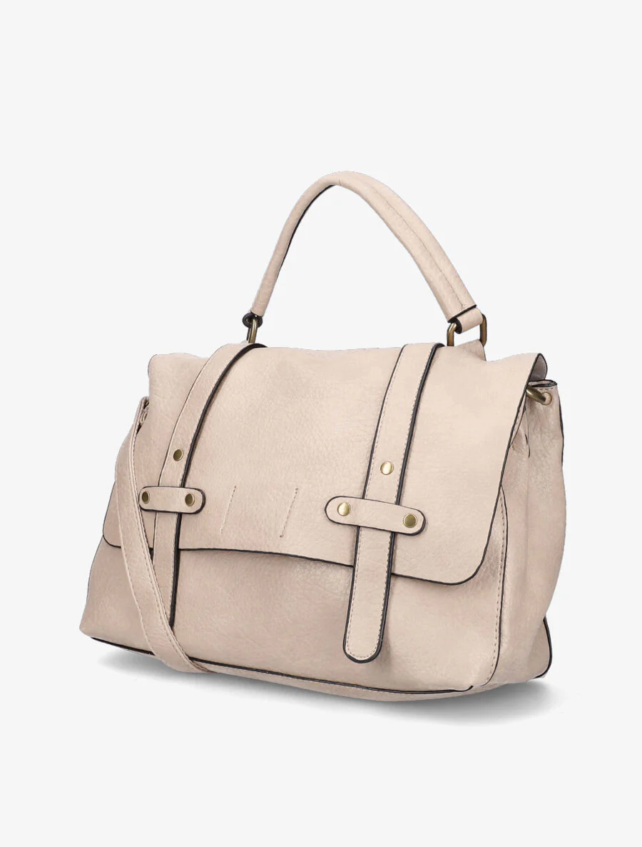 Magda boekentas - Beige - Image 2