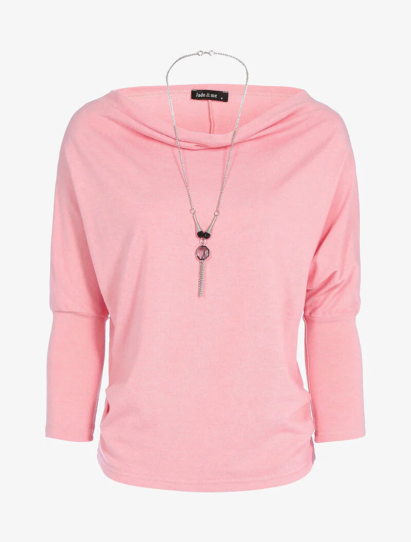 Top boothals verstelbaar - roze