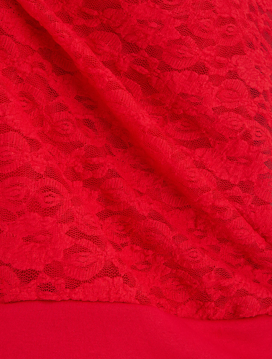 Top kantkogel - Rood - Image 3
