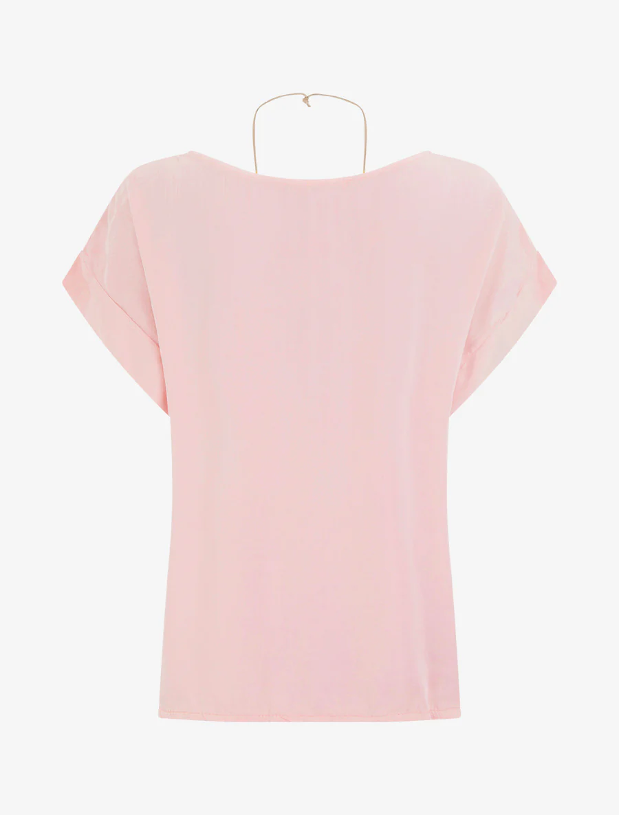 Top met korte mouwen - Roos - Image 2