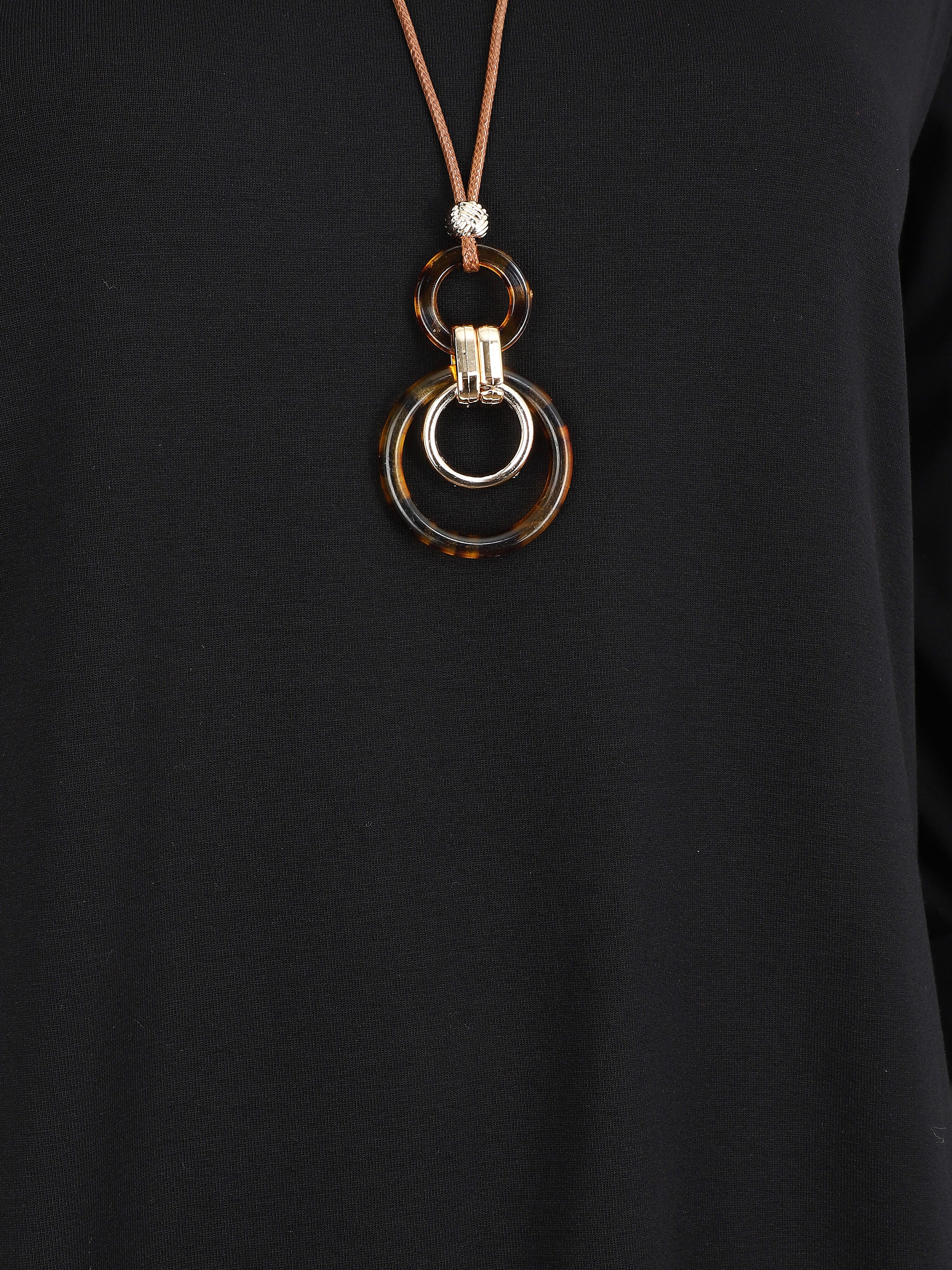 Top met lange mouwen - Zwart - Image 3