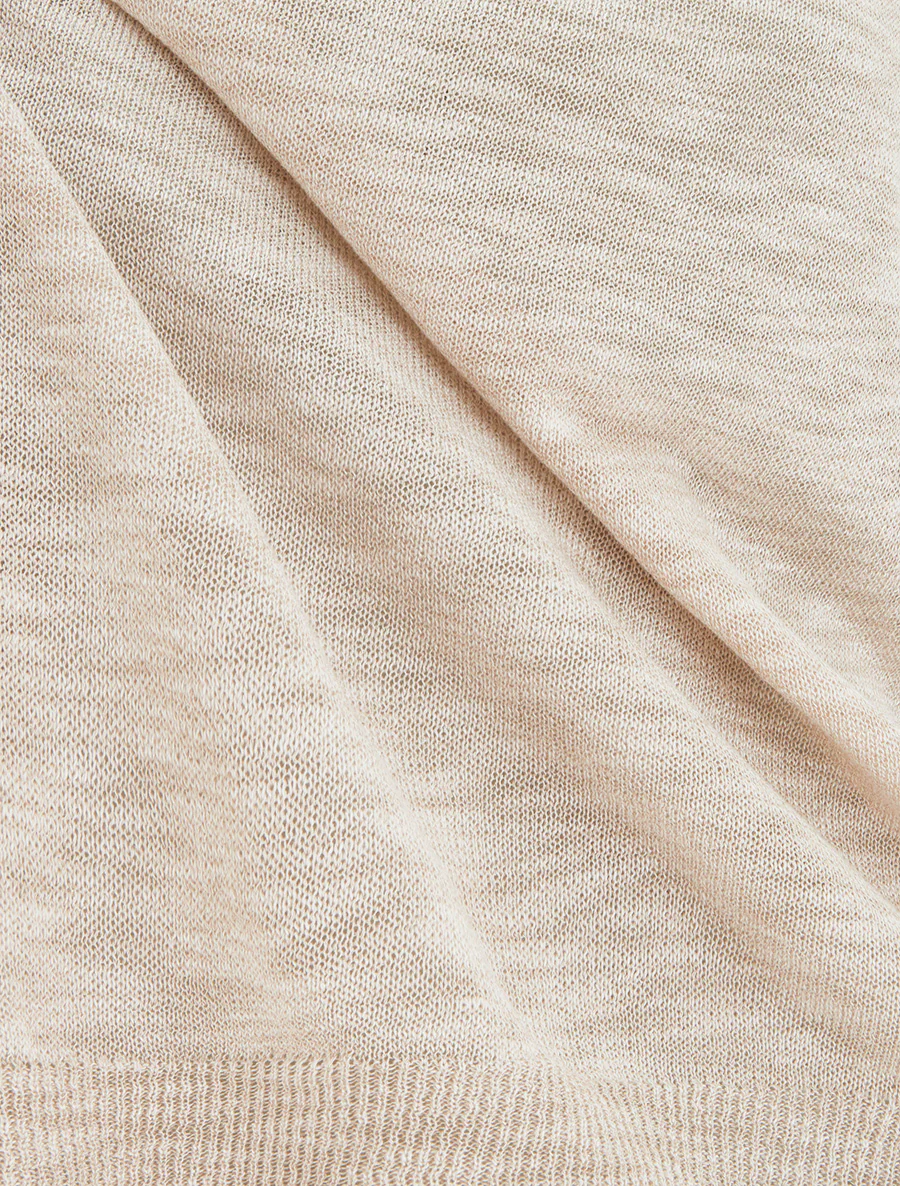 Top van mesh. - Beige - Image 3