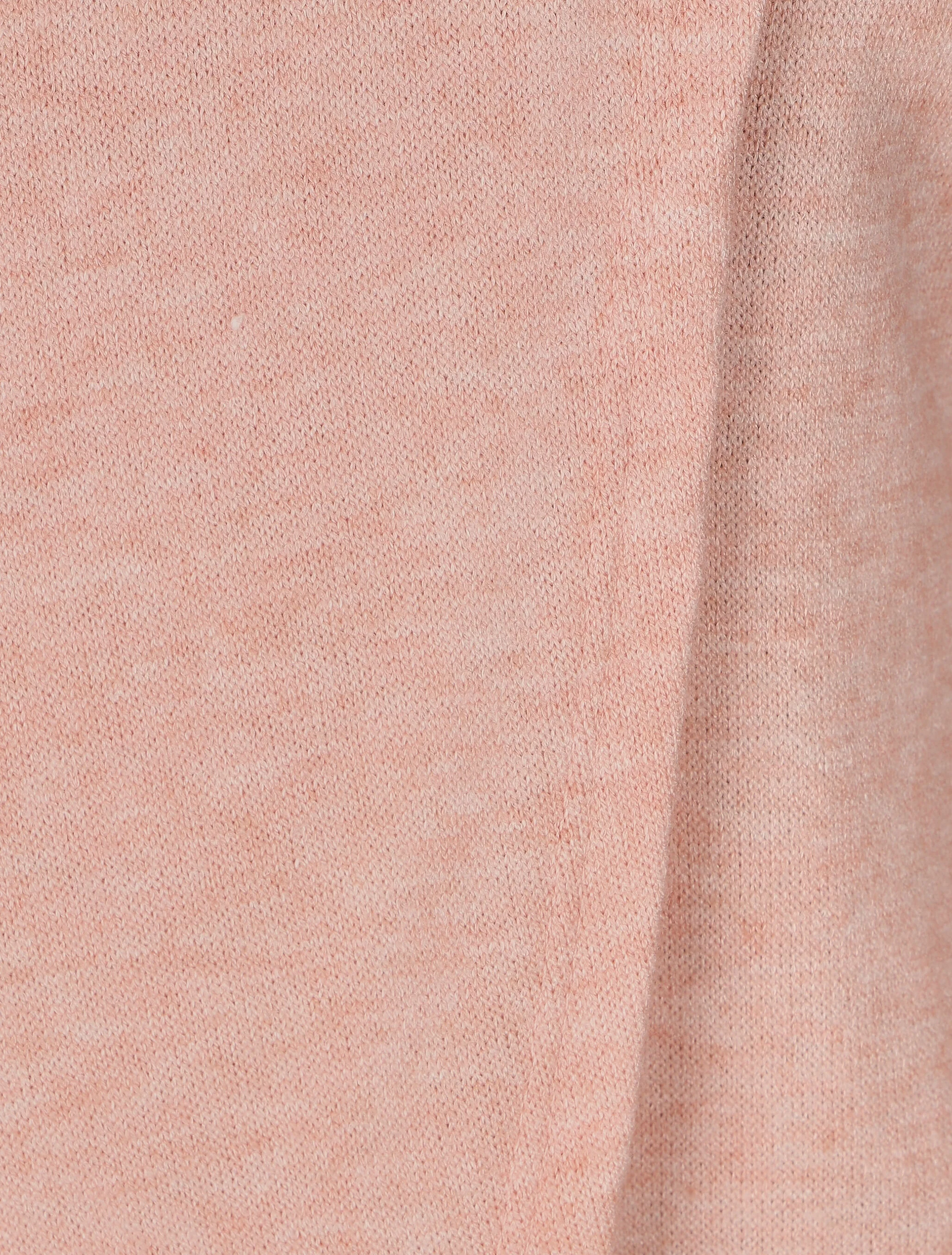 Trui met hoge kraag en decoratieve haak - Roze - Image 3