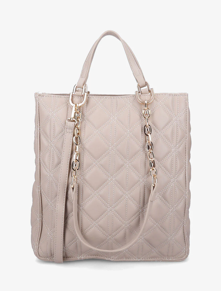 Virginie Shopper Tas - taupe