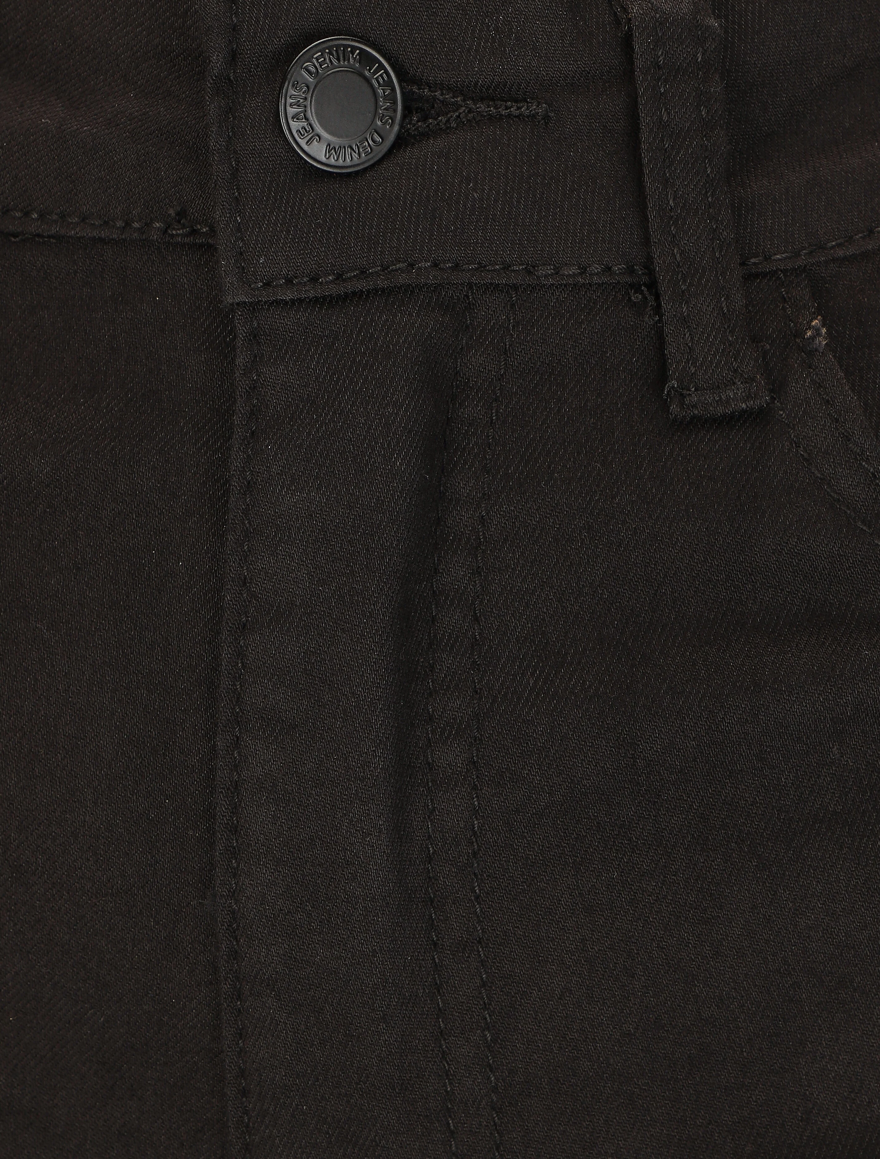 Wijde rechte jeans - zwart - Image 3