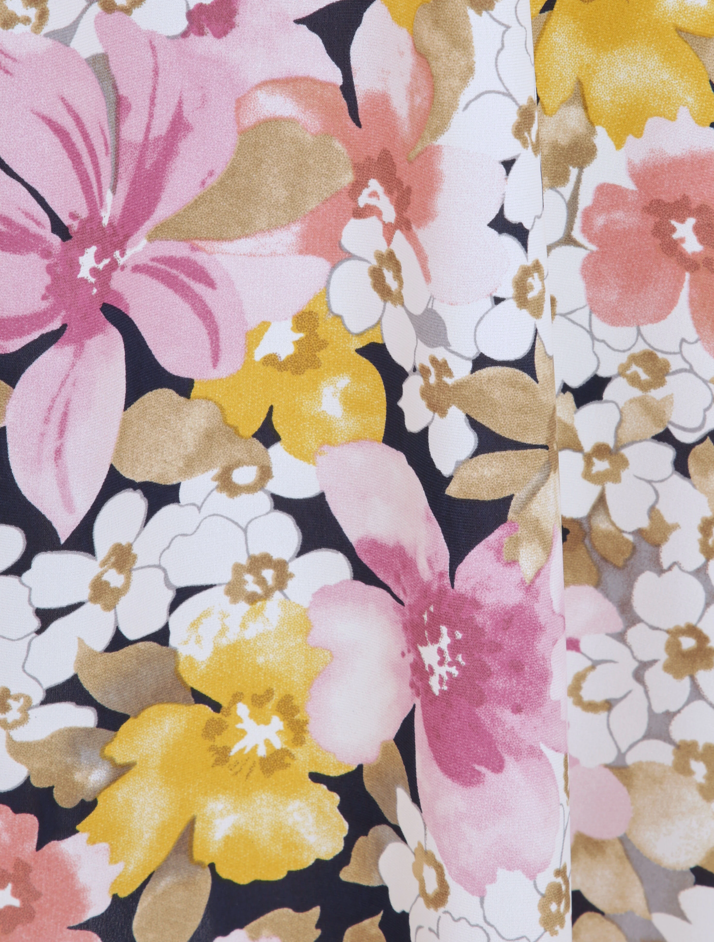 Zomerbloemenprint plooirok - Roze - Image 4